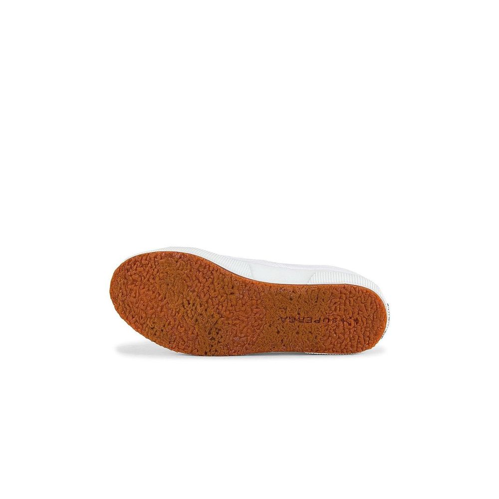 Superga White Canvas Low-Top Sneakers - Picture 6 of 10